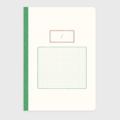Mサイズ 日々の記録ノート (Daily index notebook M)