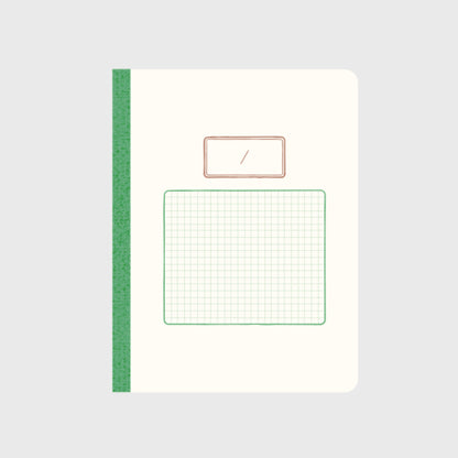 Sサイズ 日々の記録ノート (Daily index notebook S)