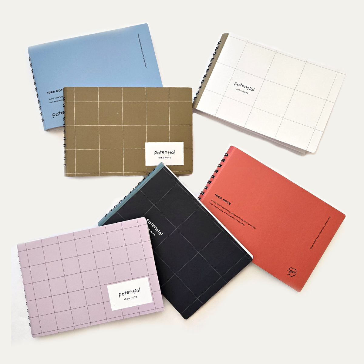 Potential 横型アイデアノート(無地)