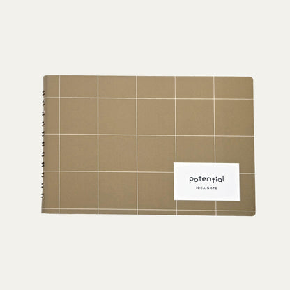 Potential 横型アイデアノート(無地)