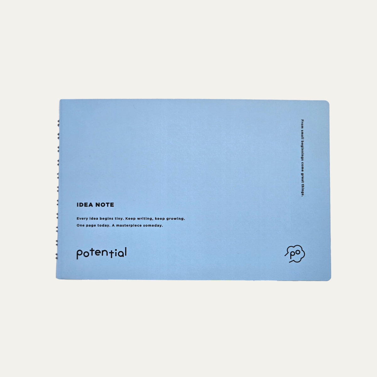 Potential 横型アイデアノート(無地)