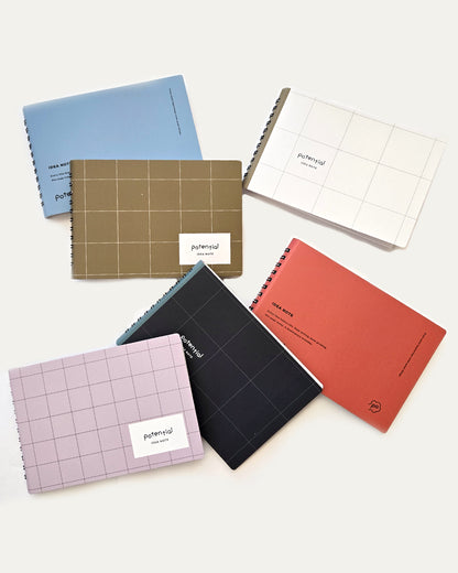Potential 横型アイデアノート(無地)