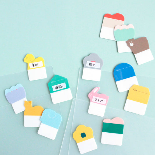 インデックス ファイルタブ ポップ