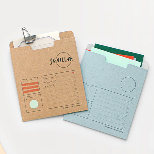 Sサイズ 紙製ファイル ナチュラル(S Archiving file - natural)