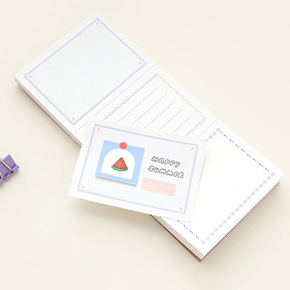 切り離しできるメモパッド ネイチャー (Nature memo pad)