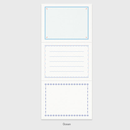 切り離しできるメモパッド ネイチャー (Nature memo pad)