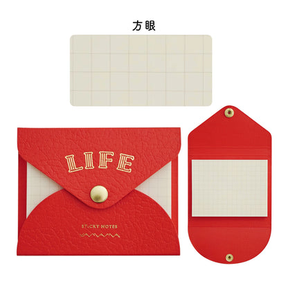 やまま文具×ライフ カバー付ふせん
