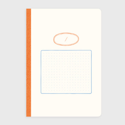 Mサイズ 日々の記録ノート (Daily index notebook M)