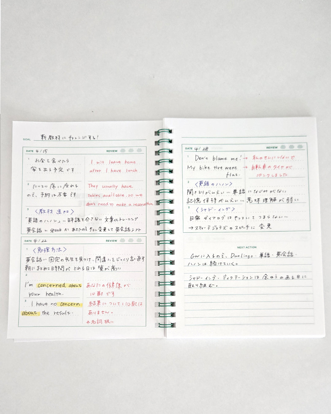 Potential B6サイズ 復習ができるレビューノート