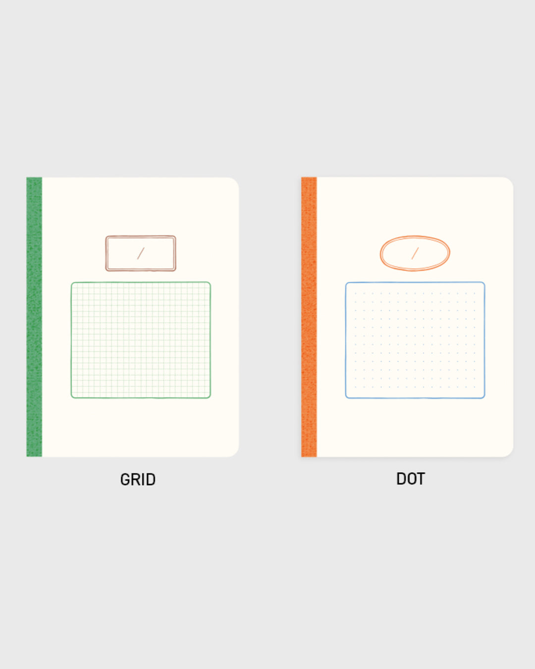 Sサイズ 日々の記録ノート (Daily index notebook S)