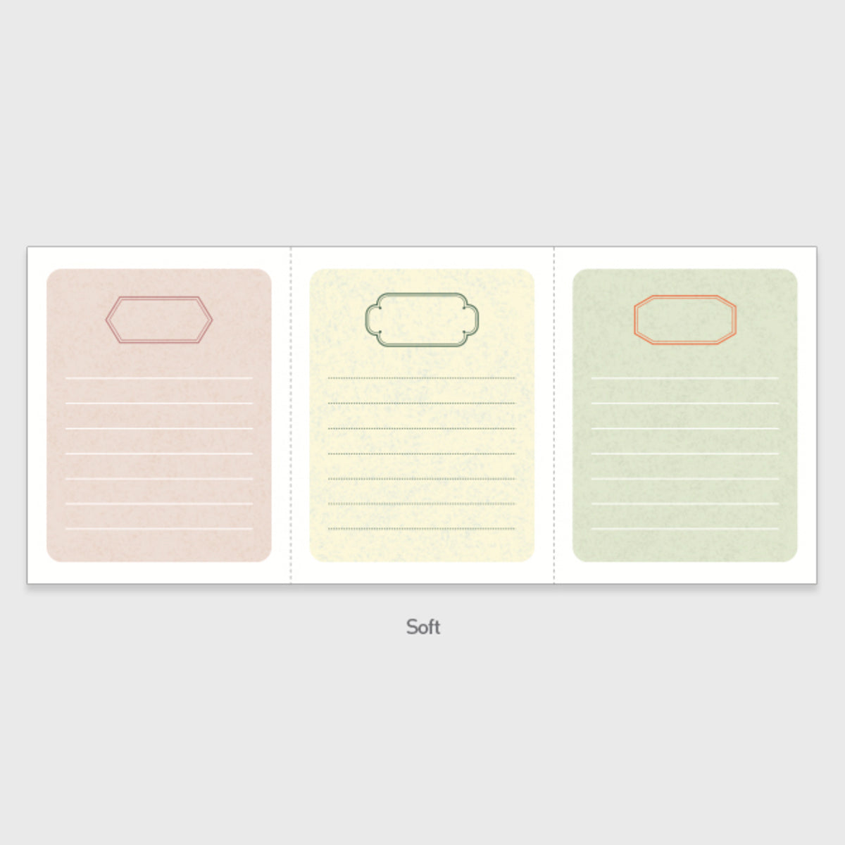 切り離しできるメモパッド インデックス(Index memo pad)