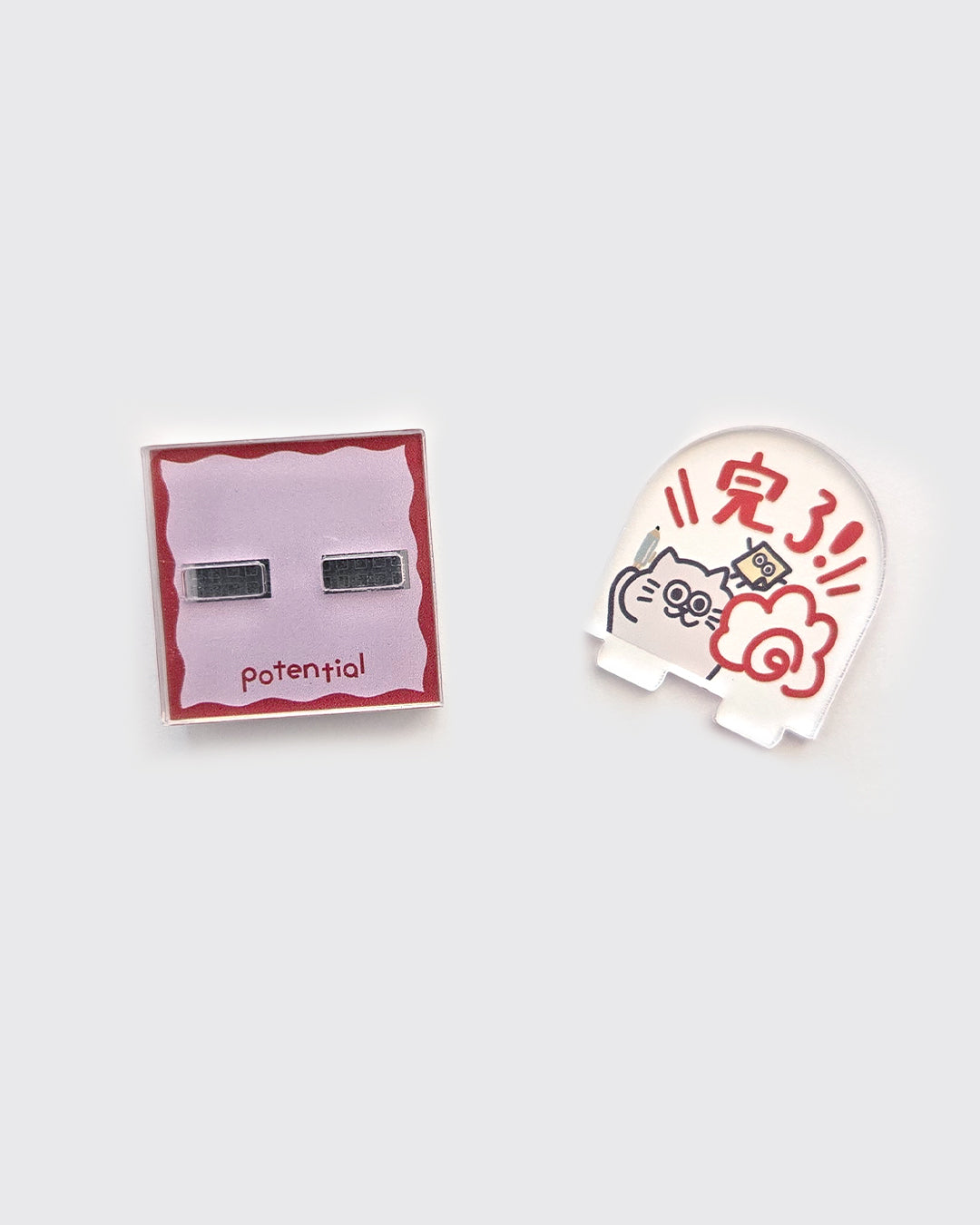 Potential アクリルスタンド浸透印「完了」スタンプ