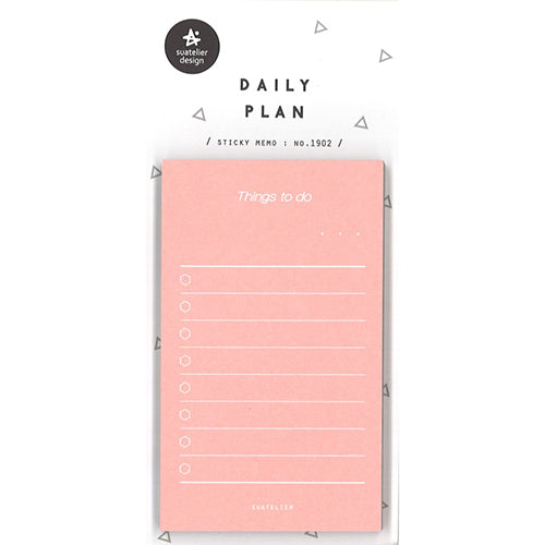 Plan Deco Daily Plan Things to do