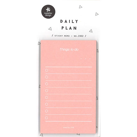 (在庫限り)Plan Deco Daily Plan Things to do