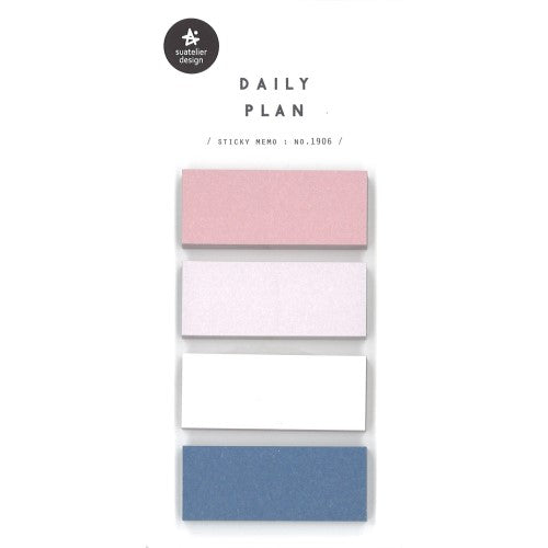 Plan Deco Daily Plan (4 colors rectangular type)