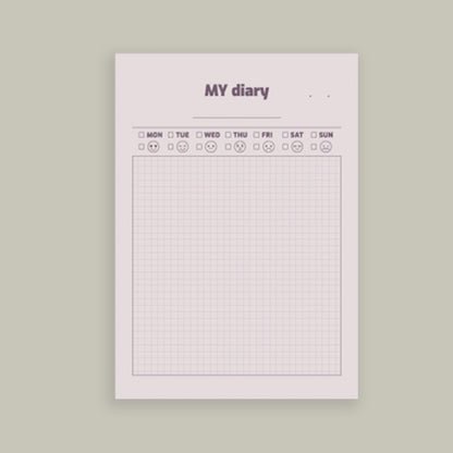 [A5 size - large] My assistant note