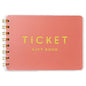 Book-shaped gift card TICKET GIFT BOOK