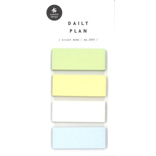 Plan Deco Daily Plan(4色長方形タイプ)