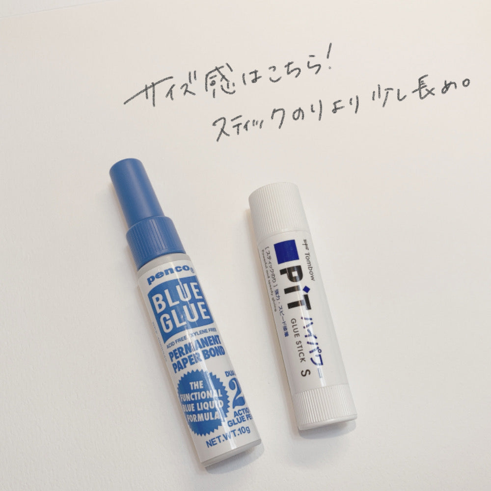 Blue glue pen marker glue (PENCO)