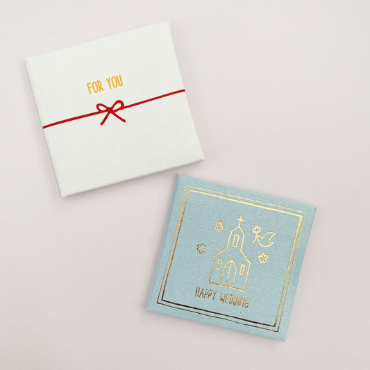 Mini message book WEDDING/FOR YOU